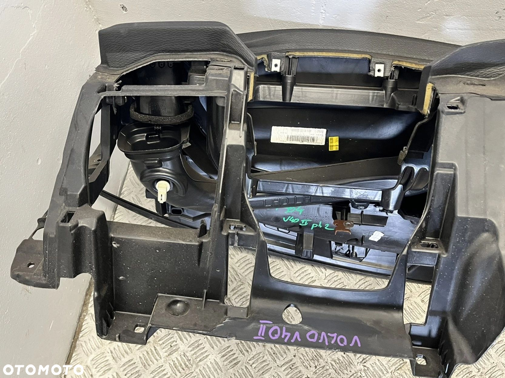 DESKA KONSOLA AIRBAG PODUSZKA PASAZERA VOLVO V40 II 2 P31291367 EU - 14
