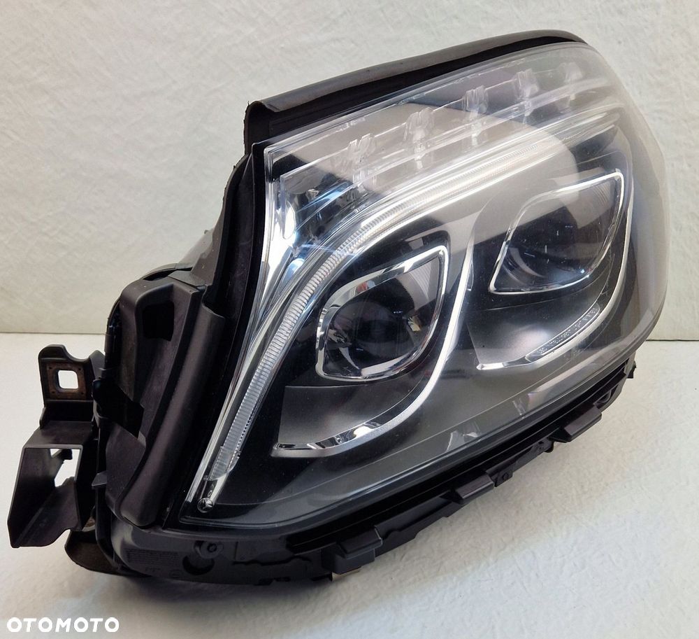 mercedes gls x166 15-19 lewa przednia lampa led lewy przód a1669062903 - 3