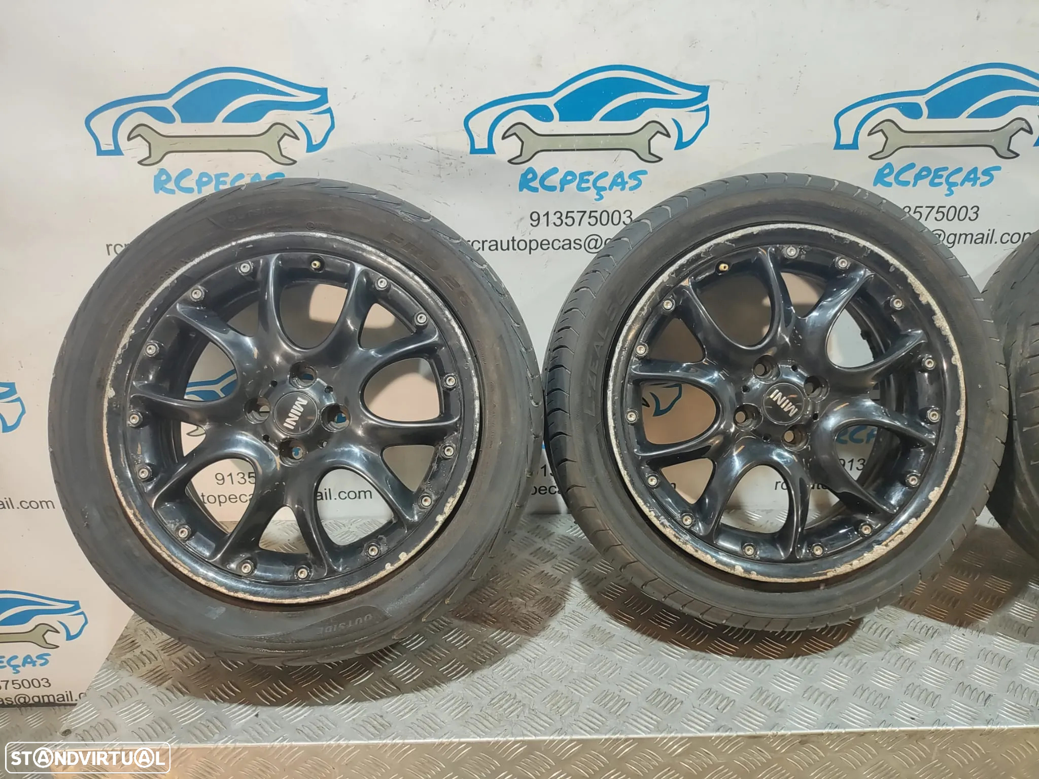 Jantes 17 Ronal Originais Mini Cooper S Double Spoke 7J ET48 4x100 Bi partidas - 6