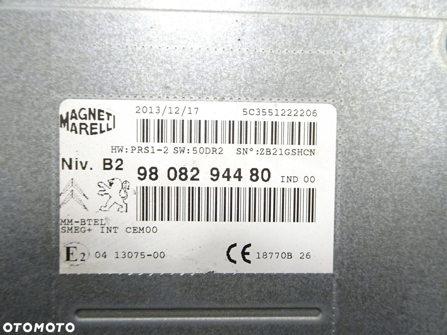 Radio tuner Citroen C4 Picasso II - 6