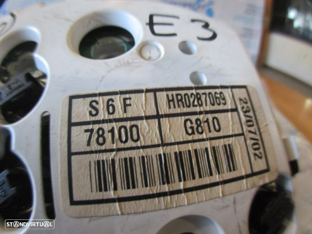 Quadrante 78100G810 HONDA CIVIC 7 FASE 1 2002 1.7CDTI 100CV 5P CINZA KM/H DIGITAL - 5