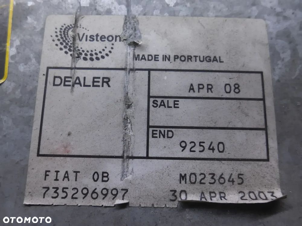 RADIO CD FIAT STILO 735296997 2FCF-18C838-FA - 5