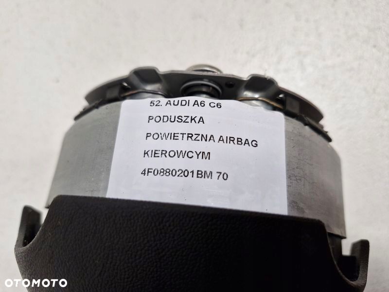 audi a6 c6 poduszka powietrzna airbag kierowcy 4f0880201bm - 7