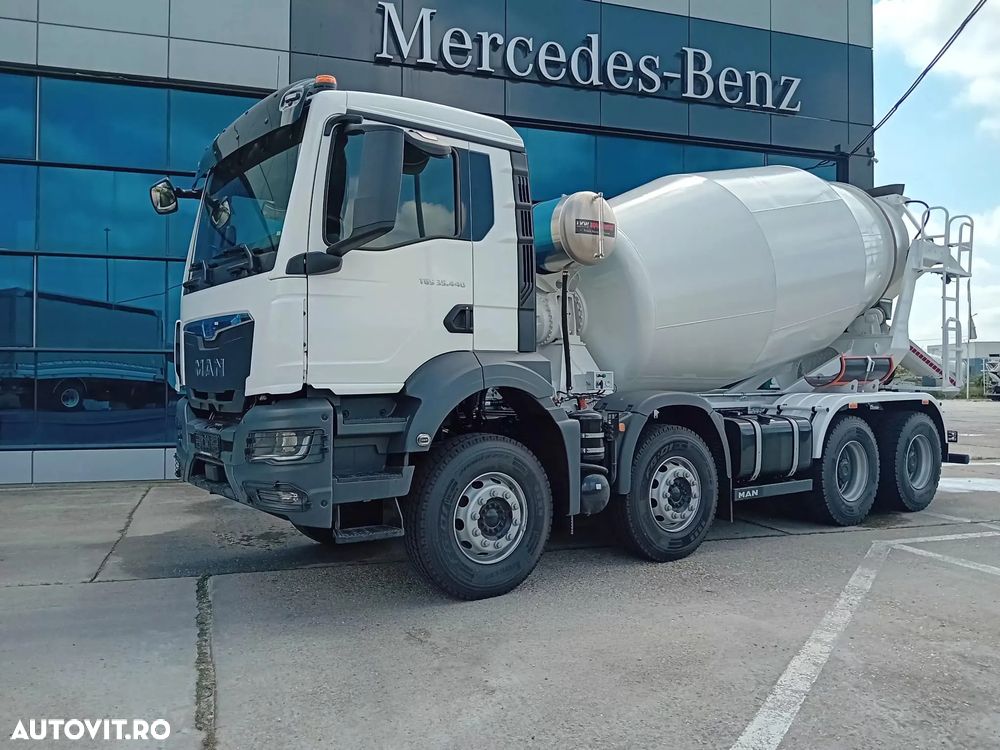 MAN TGS 35.440 8X4 Betoniera/Beton Mixer 10m3, NOU/NEW Truck, TOP !!! - 4