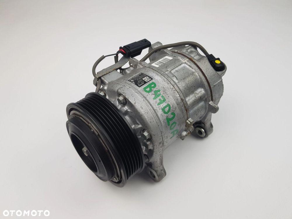 Kompresor Sprężarka klimatyzacji BMW B47 F10 F20 F22 F30 2.0d 9299328 - 1