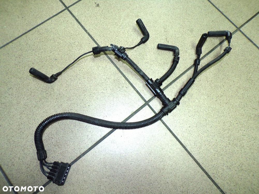 VW T4 TRANSPORTER 2.5TDI 96- WIĄZKA INSTALACJA ŚWIEC ŻAROWYCH - 1