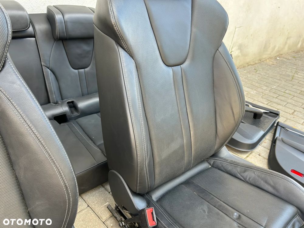 FOTELE KANAPA BOCZKI TUNEL SKODA OCTAVIA 4 IV SKÓRA KOMPLET - 5