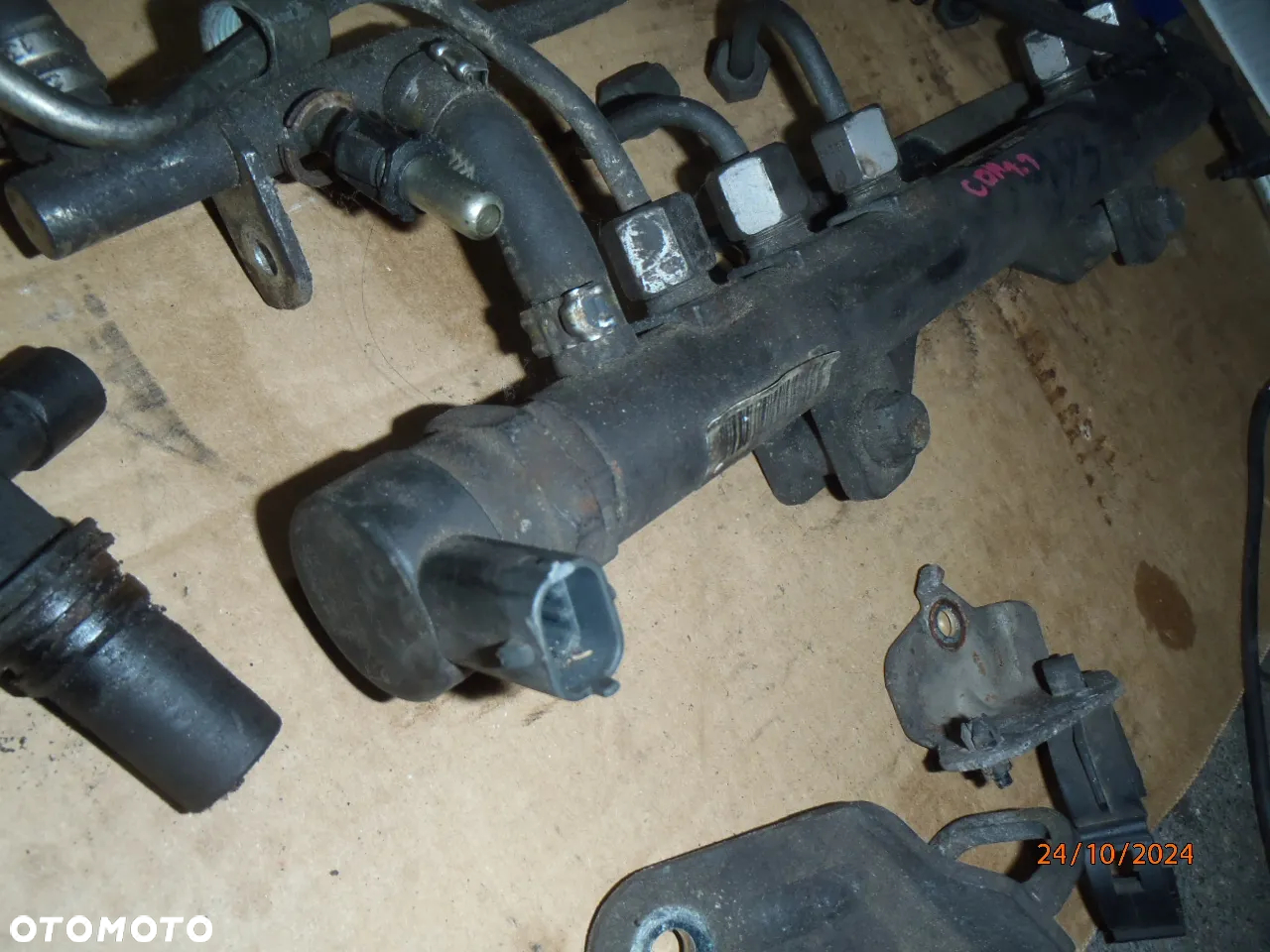 kolektor ssący alternator sprężarka sprzęgło docisk tarcza  dwumasa dwumas chłodniczka oleju opel corsa combo astra meriva 1.3 cdti - 26