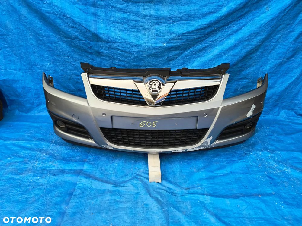 60E  Zderzak przód przedni kompletny OPEL VECTRA C LIFT PDC  wysyłka - 15