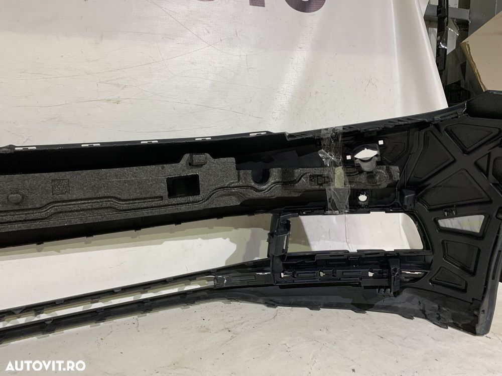 Bara fata VW Touran, 2015, 2016, 2017, 2018, 2019, cod origine OE 5TA807221A-L, cu gauri pentru spalatori faruri si senzori de parcare (4). - 11