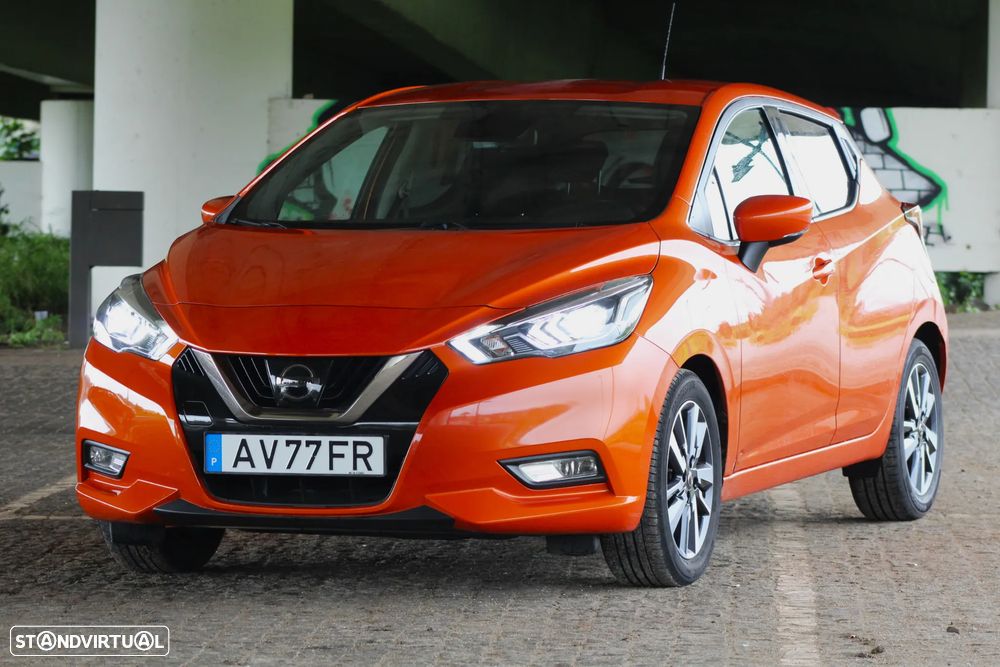 Nissan Micra 0.9 IG-T Tekna Orange Vibes S/S - 1