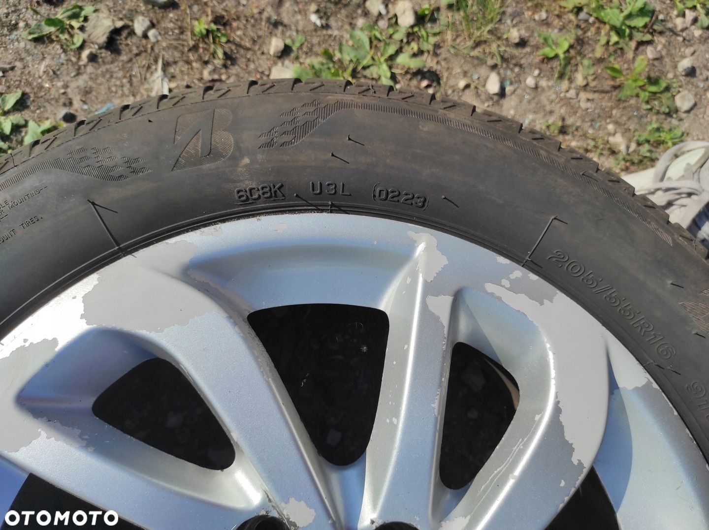 RENAULT 403000787R KOŁA FELGI ALUMINIOWE 16 6.5J 5x114,3 ET47 205/55 R16 - 8