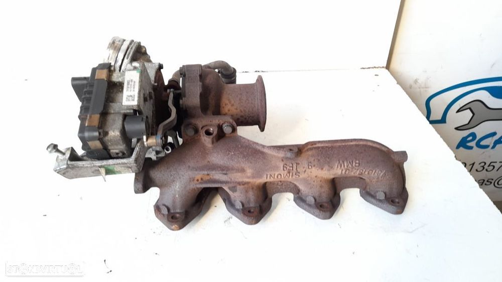 TURBO COLETOR ORIGINAL 25820310FR 781018902 BMW SERIE 1 118D E87 143CV N47D20C - 5
