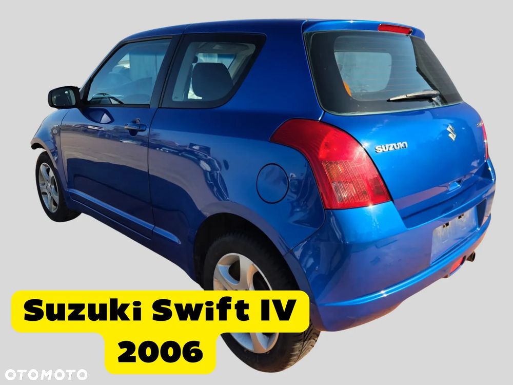 Suzuki Swift IV 2006 Silnik 1.5 VVT (M15A) 102 KM (75 kW) ZCG Na części silnik, drzwi, klapa bagażnika, zderzak, lampa - 1