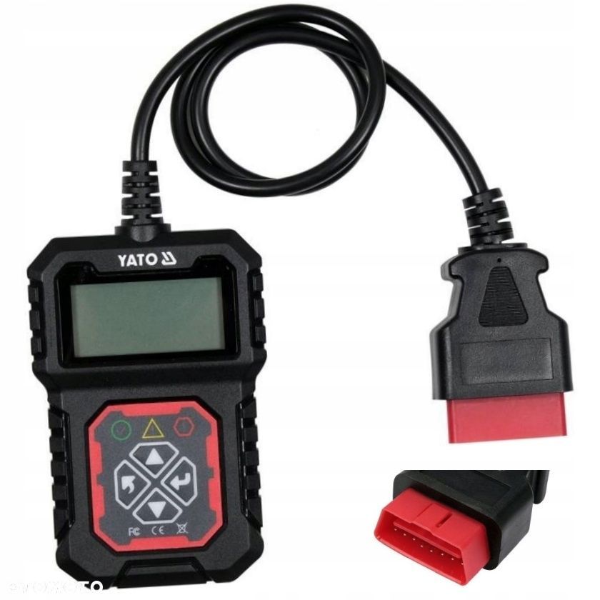 YATO TESTER DIAGNOSTYCZNY DIAGNOSTYKA LED INTERFEJS OBD / EOBD YT-72978 - 9