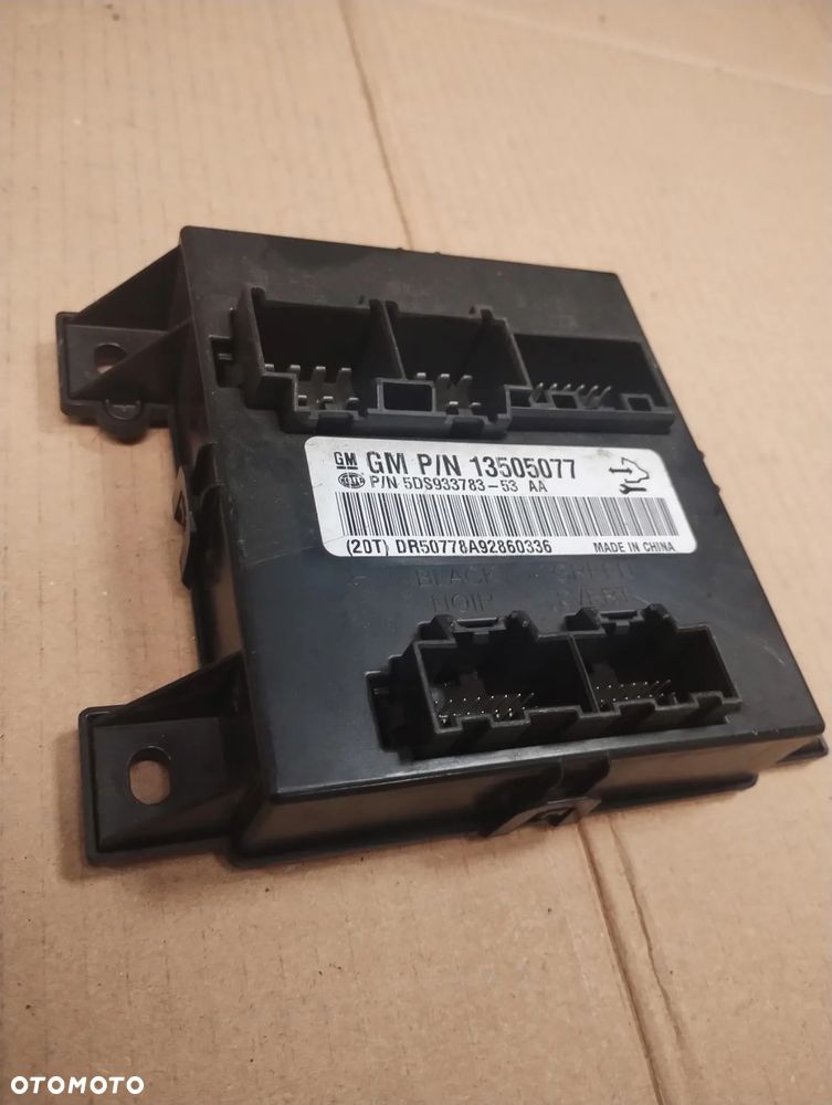 OPEL INSIGNIA STEROWNIK MODUŁ FOTELA 13505077 - 2
