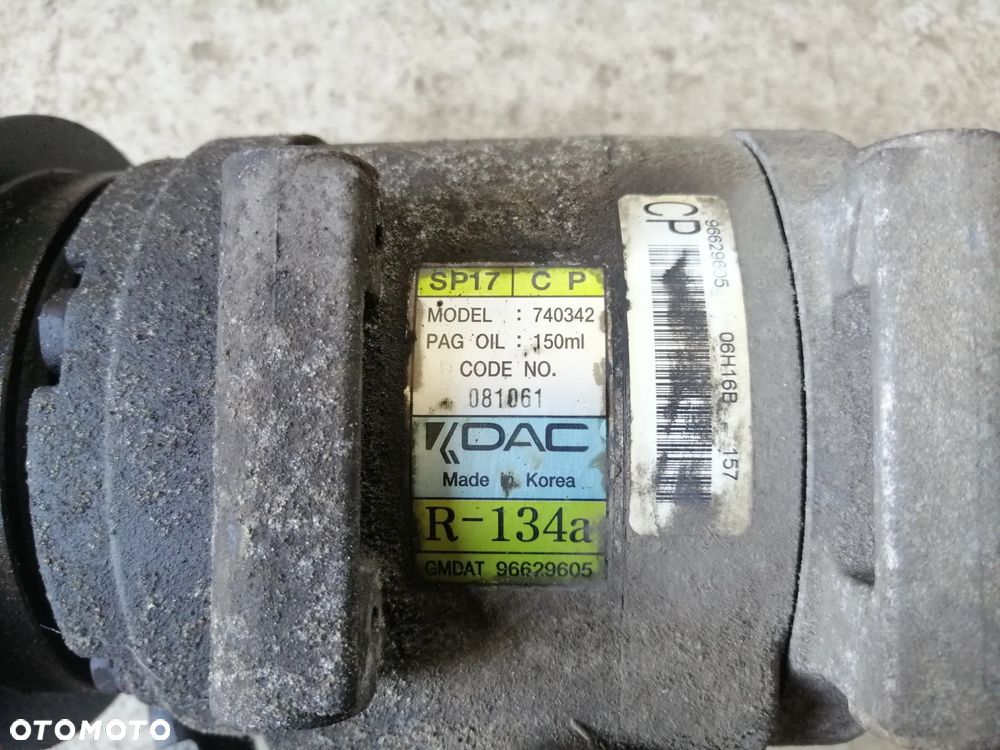 Chevrolet Antara Captiva 2.0 VCDi kompresor klimatyzacji 96861884 740342 SP17CP - 3