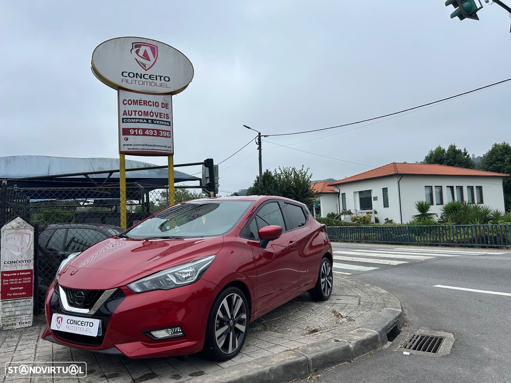 Nissan Micra 0.9 IG-T Tekna Red Soul S/S - 1