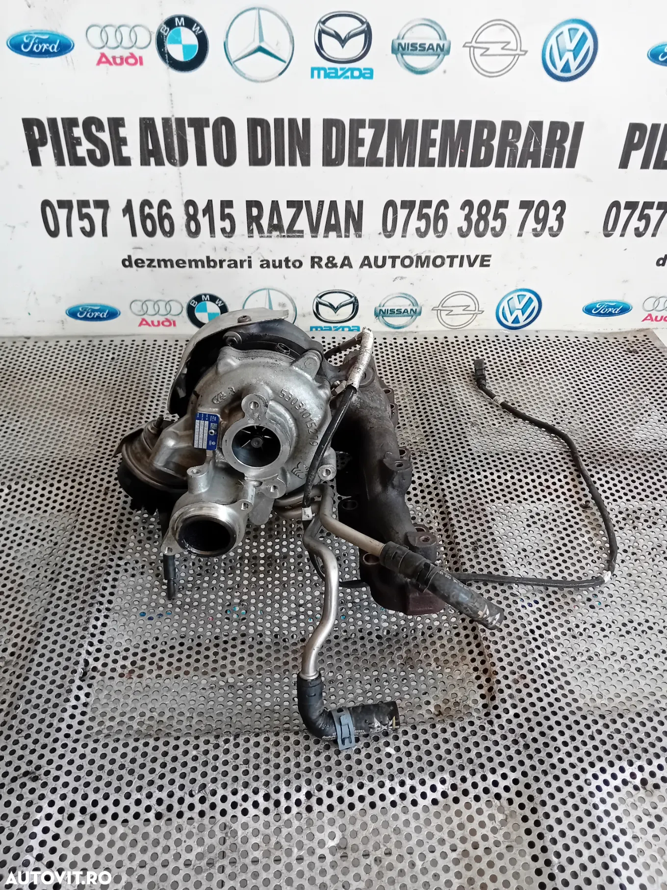 Turbo Turbina Audi A4 A5 A6 C7 Q3 Q5 2.0 Tdi 190 Cai Motor CNH Cod 04L253056C Cutie Automata NYU - 2