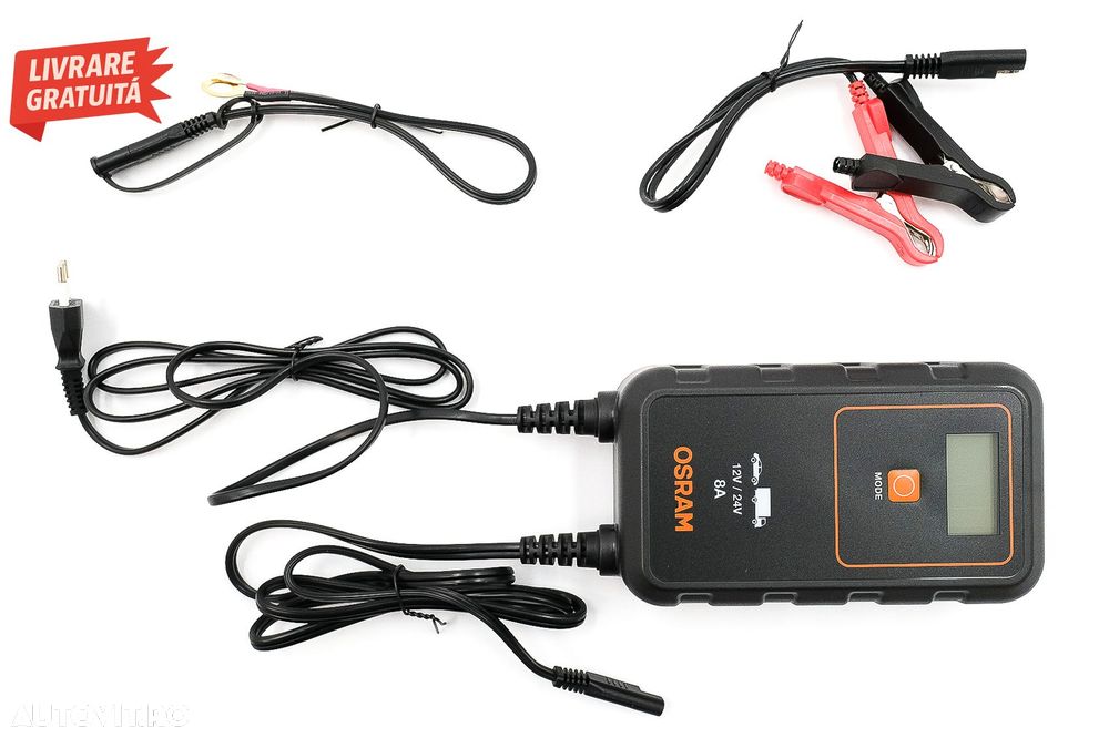 Redresor auto Osram BATTERYcharge 908 OEBCS908- livrare gratuita - 2
