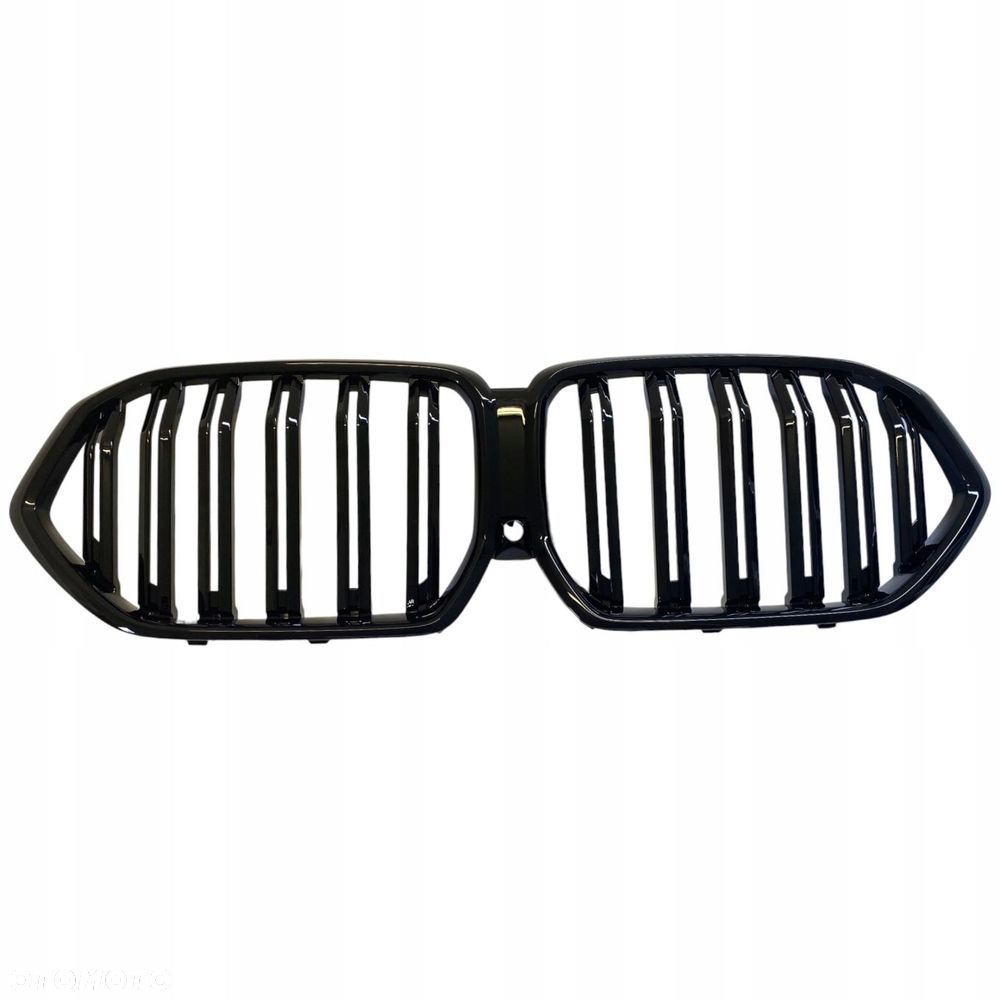 BMW X6 G06 2019-2022 atrapa chłodnicy zderzaka NERKI GRILL przód czarne - 2