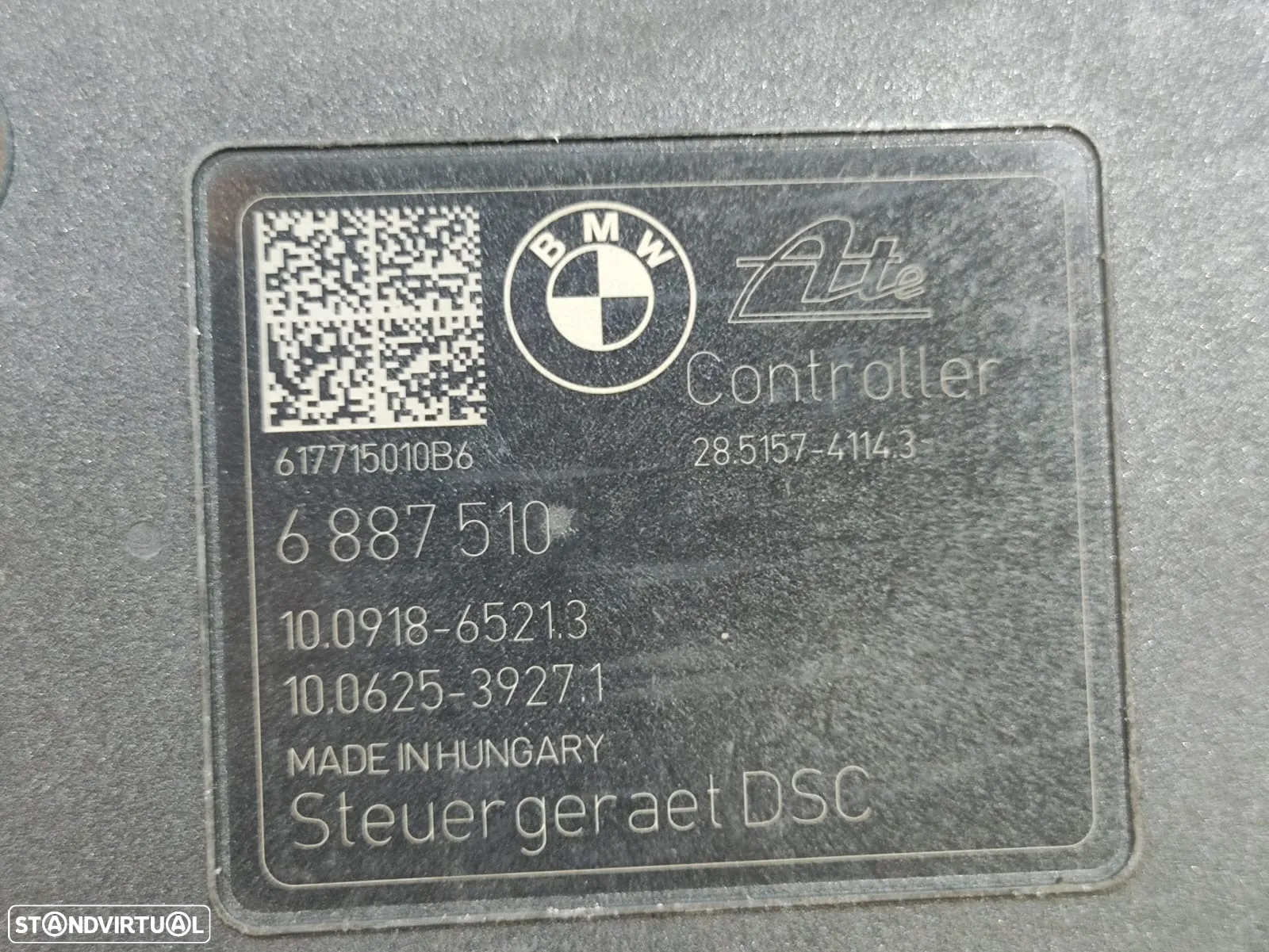 Modulo ABS | Bloco Hidraulico BMW - 34516887509 | 6887509 | 6887510 - Original - F20 | F21 | F30 | F31 | - 8