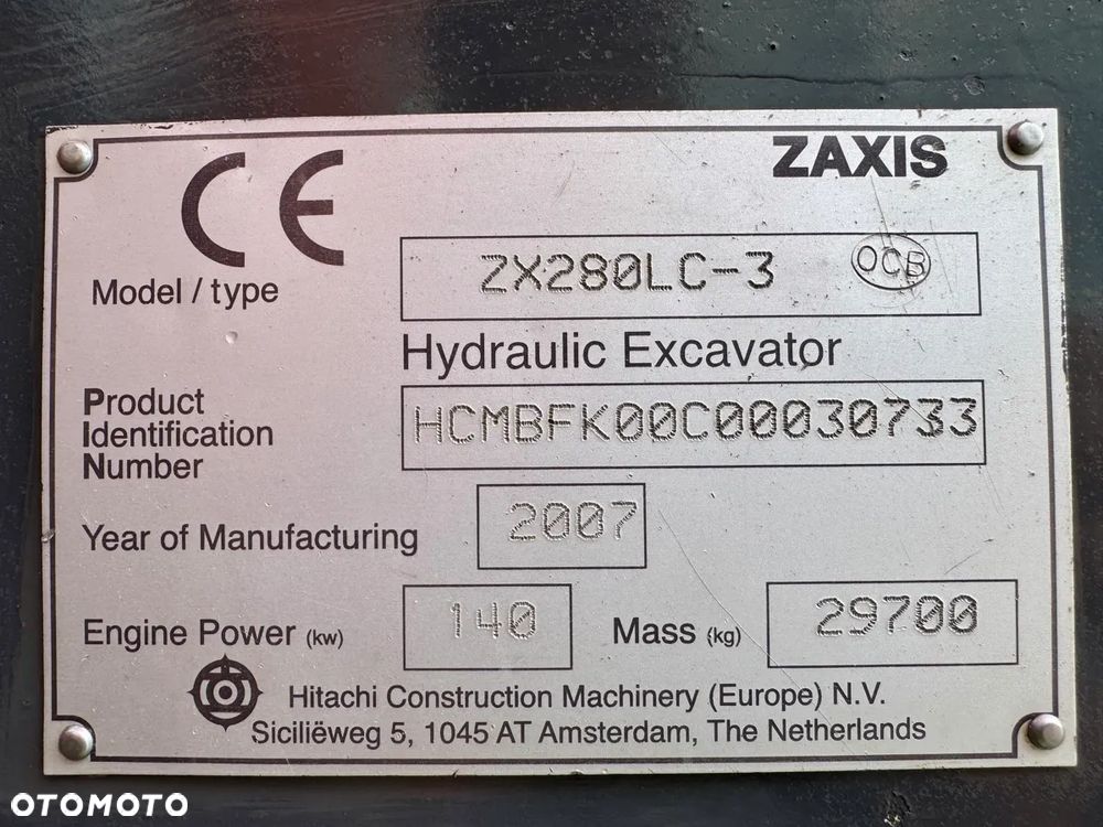 Hitachi ZX280LC-3 - 8