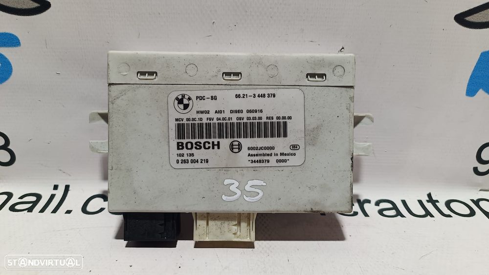 .Modulo BOSCH Unidade de Controlo Assistência de Estacionamento PDC BMW Mini 3448379 - 2