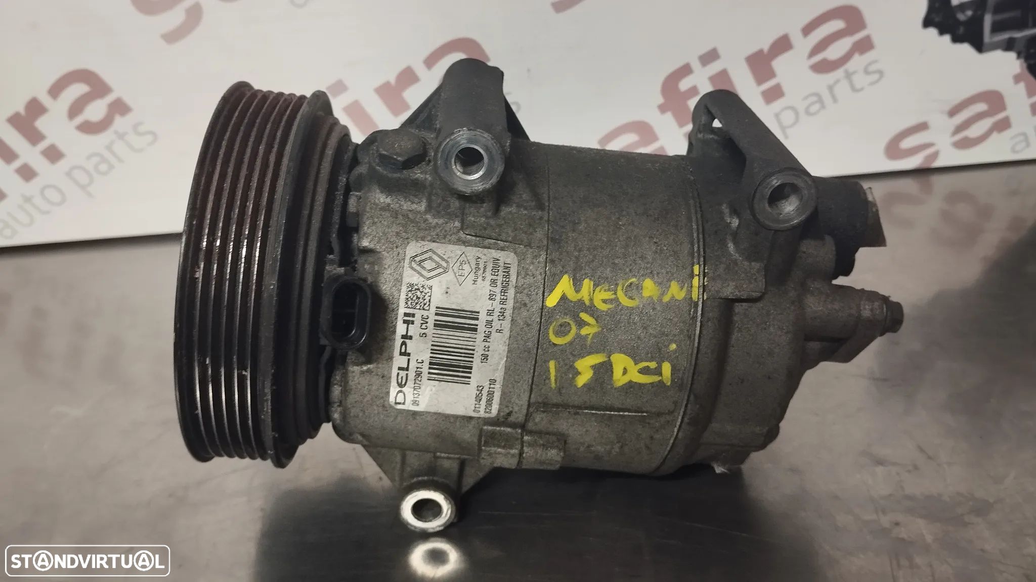 COMPRESSOR AC RENAULT MEGANE II 1.5DCI REF. 8200600110 - 1