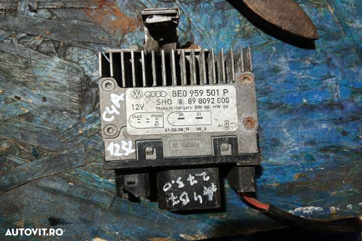 Releu ventilator 8E0959501P 8E0959501P Audi A4 B7 [2004 - 2008] Sedan - 1