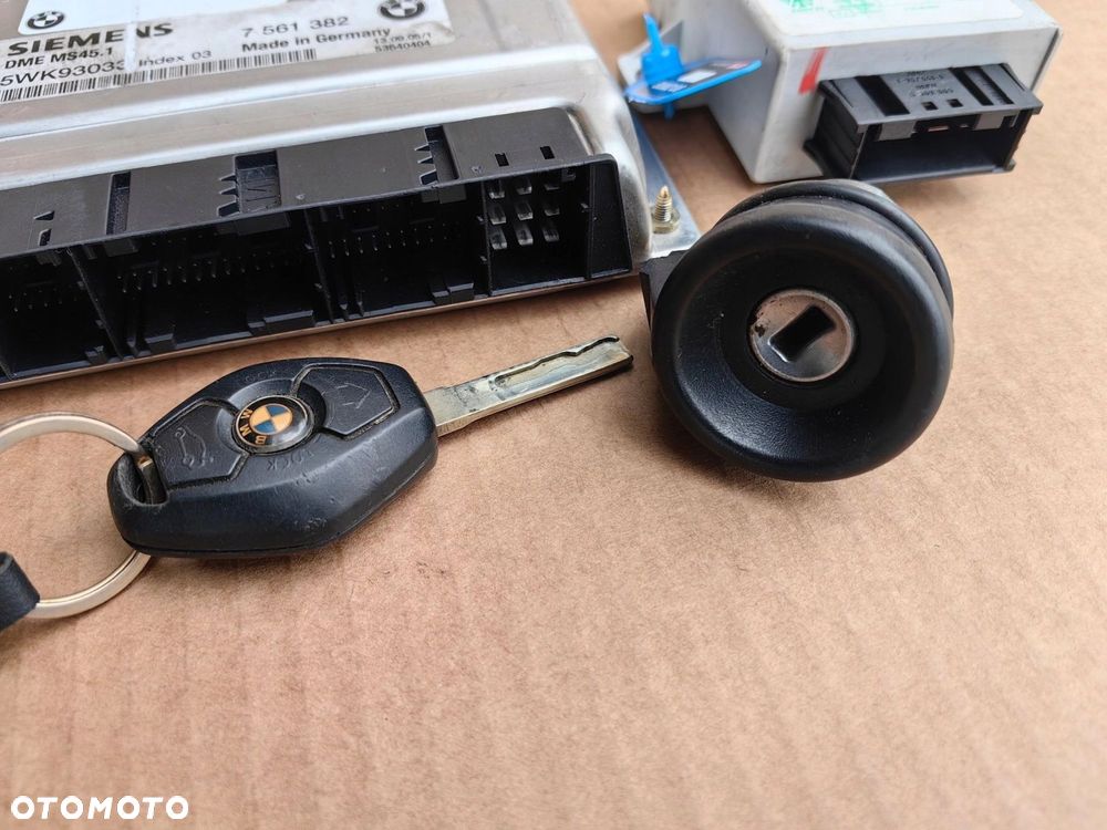 Komputer silnika zestaw startowy BMW M54 MS45 x3 e83 x5 e53 7561382 - 4