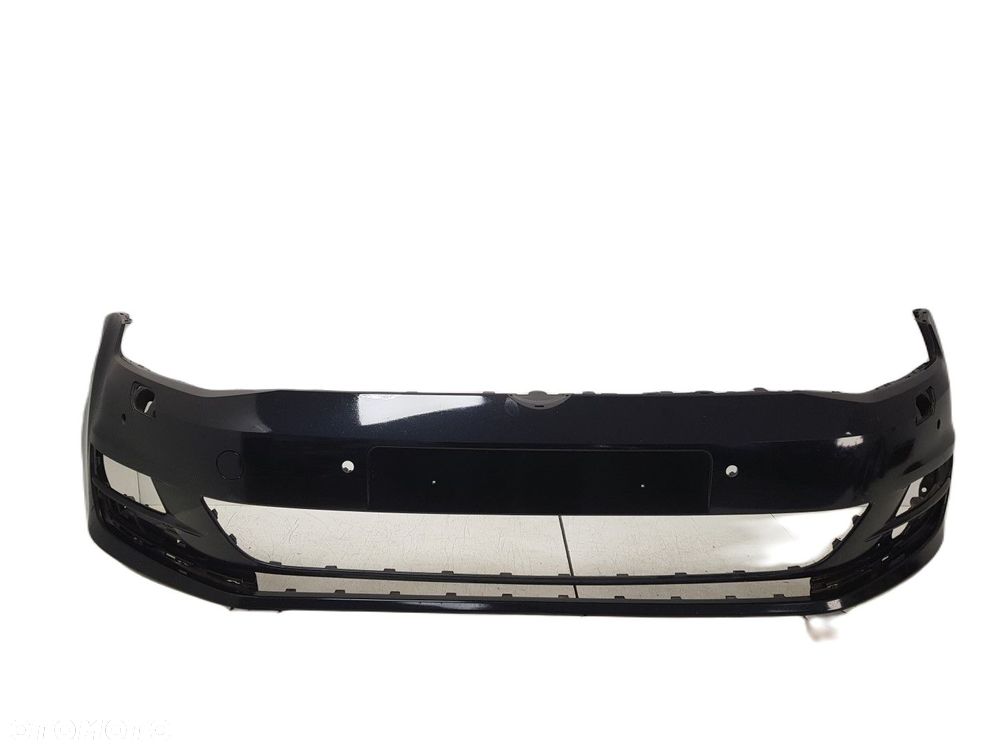 VW GOLF VII 7 ZDERZAK PRZEDNI 4PDC SPRYSKI 12-17 HIGHLINE 5G0807217BR DEEP BLACK C9X