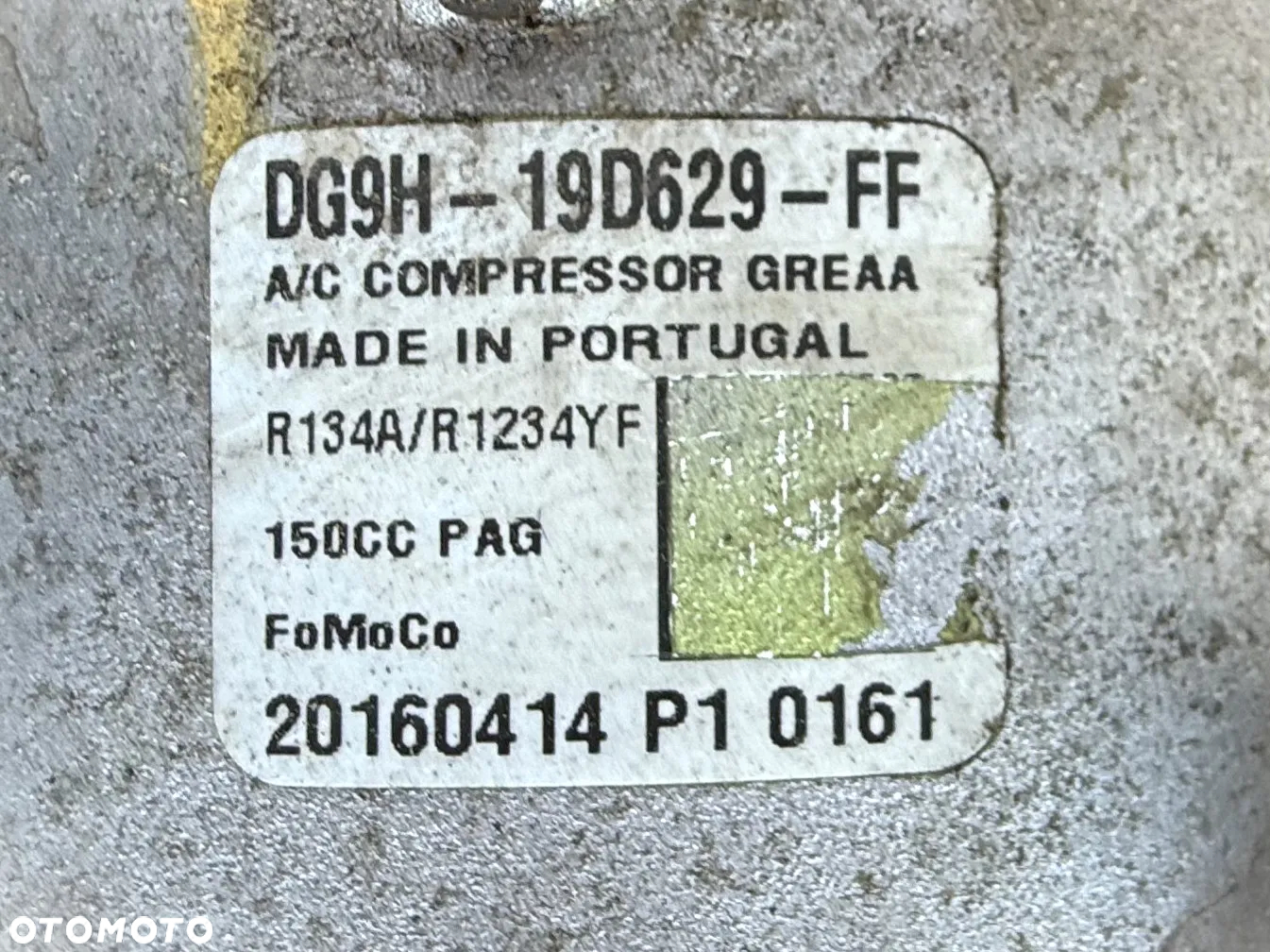 DG9H-19D629-FF ORYGINALNY kompresor klimatyzacji FORD Edge Galaxy Mondeo S-Max 2.0 Diesel / 405 - 8