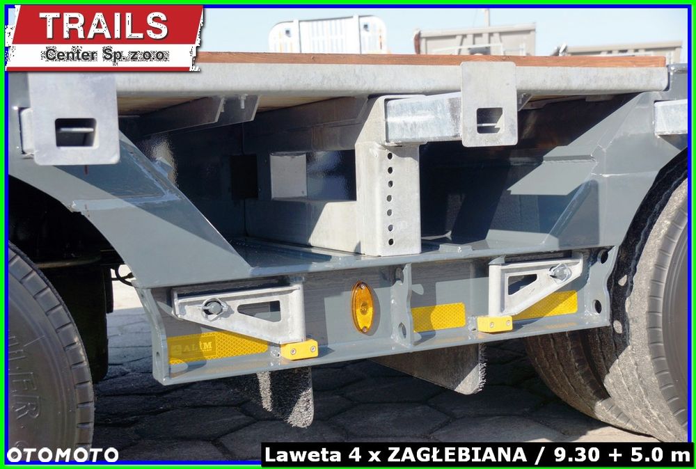 Inny Naczepa rozciągana dł. 18,60 m, zagłębiana x 4, szer. 3,00 m - NAJAZDY HYDRAULICZNE. !!! - 37