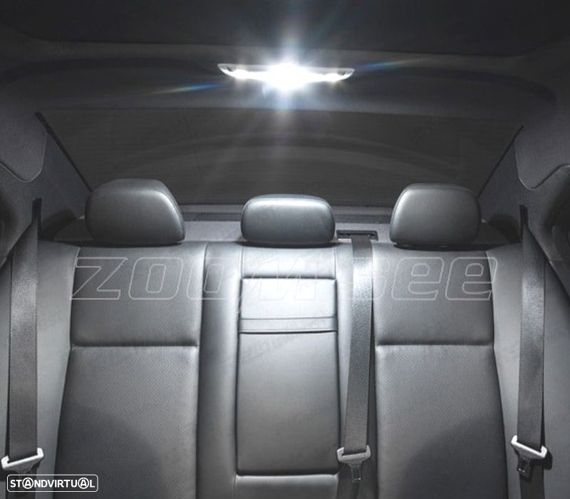 KIT COMPLETO DE 19 LAMPADAS LED INTERIOR PARA MERCEDES CLASE ML W163 ML320 ML350 ML430 ML500 98-05 - 5