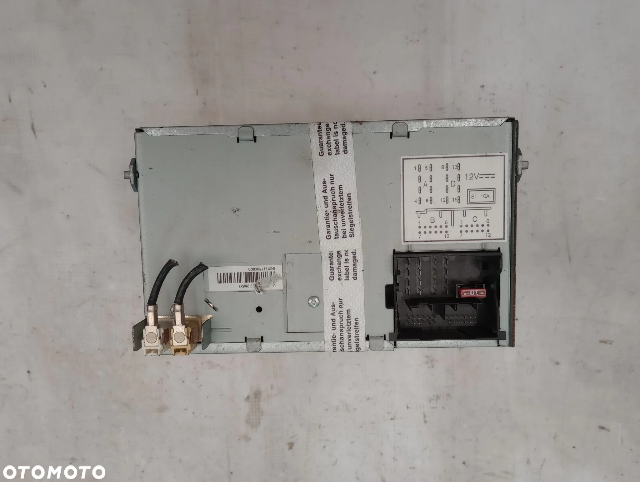 Volkswagen Golf V Radio CD 1K0035186AD - 3