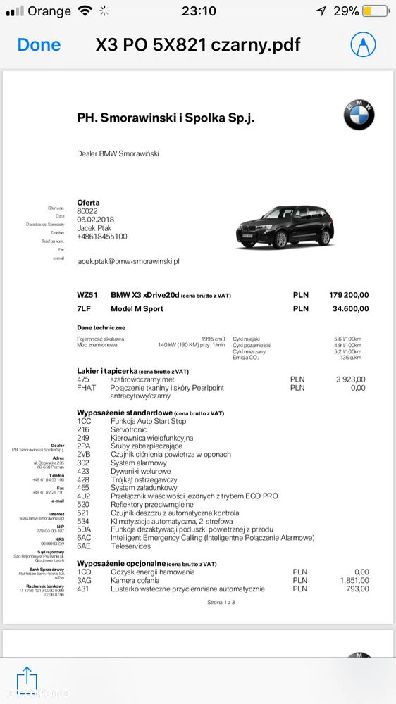 BMW X3 xDrive20d M Sport - 10