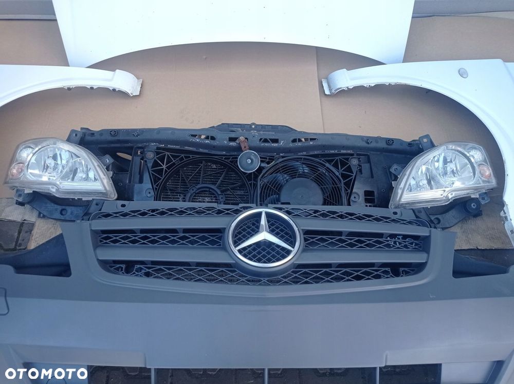 KOMPLETNY PRZOD VITO 639 LIFT 10R- 2.2 CDI MASKA BŁOTNIK LAMPY - 6