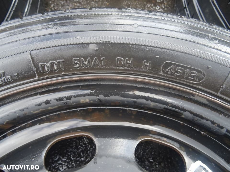 Vand Jante Tabla cu Cauciucuri Ford Fiesta 195/50 R15 din 2014 - 5