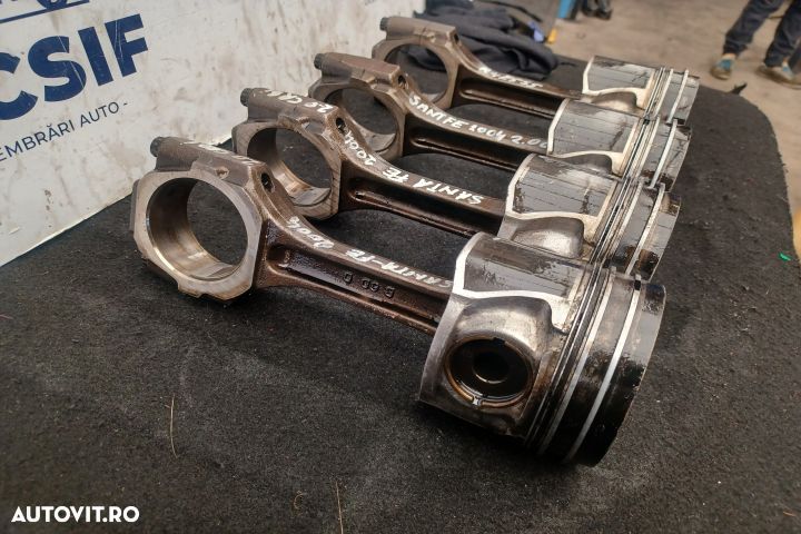 Piston motor 2.0 CRDI 2.0 CRDI Hyundai Santa Fe SM [facelift] [2004 - - 4