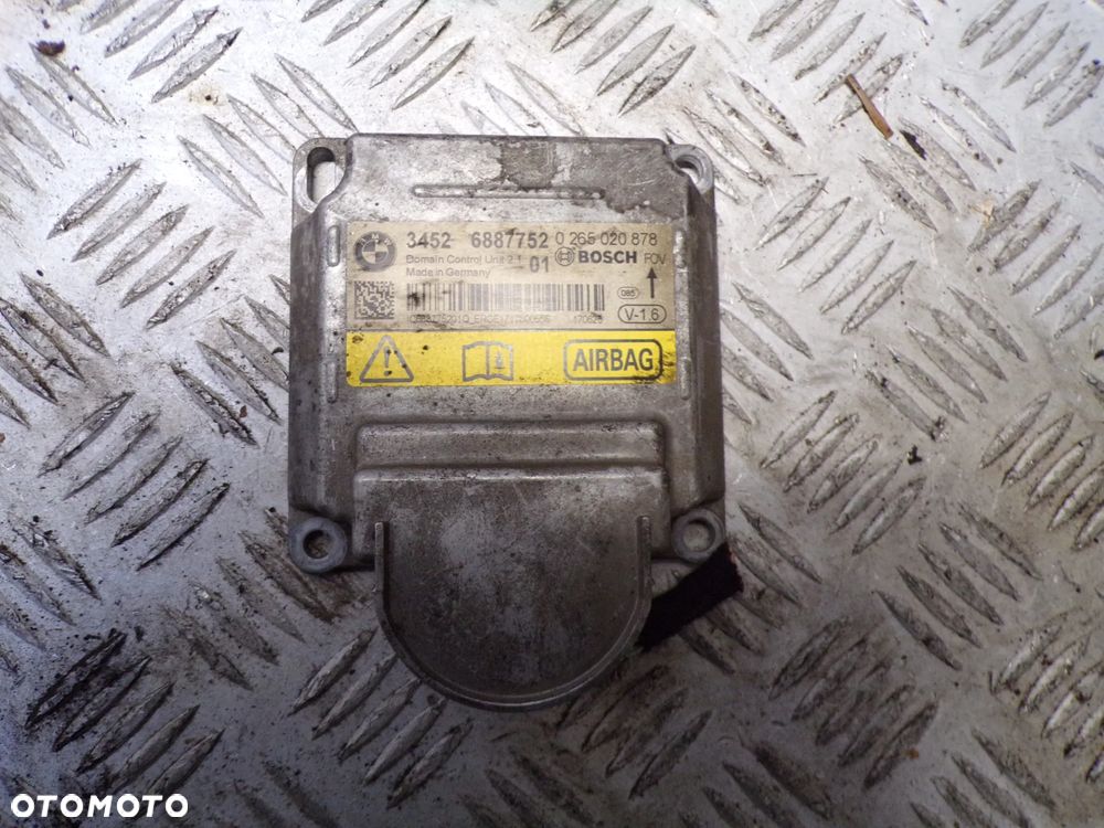 MODUŁ PODUSZEK SENSOR AIRBAG BMW F30 F316887752 - 1