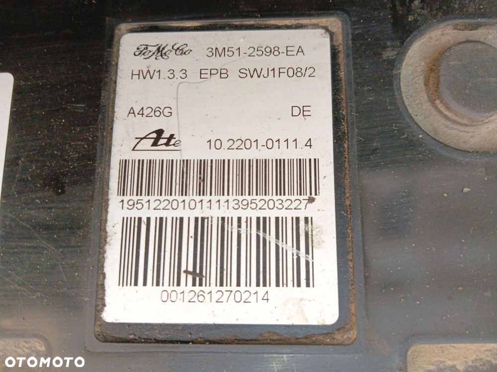 HAMULEC RĘCZNY ELEKTRYCZNY FORD C-MAX MK1 (2003-2007) 2.0 16V 145KM 3M51-2598-EA - 3