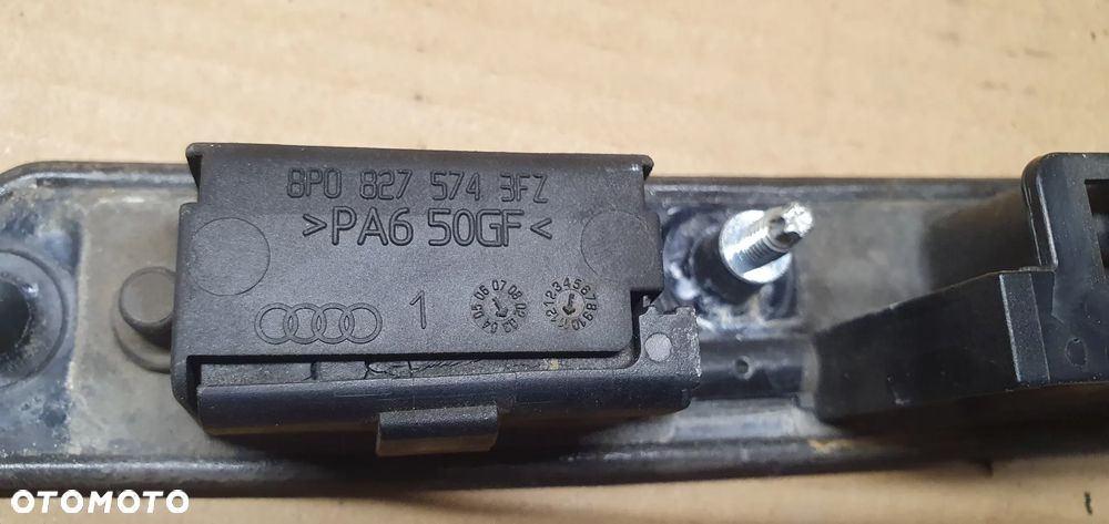 Blenda klapy bagażnika mikrostyk podświetlenie Audi A3 8P A4 B6 8P0827574 - 7
