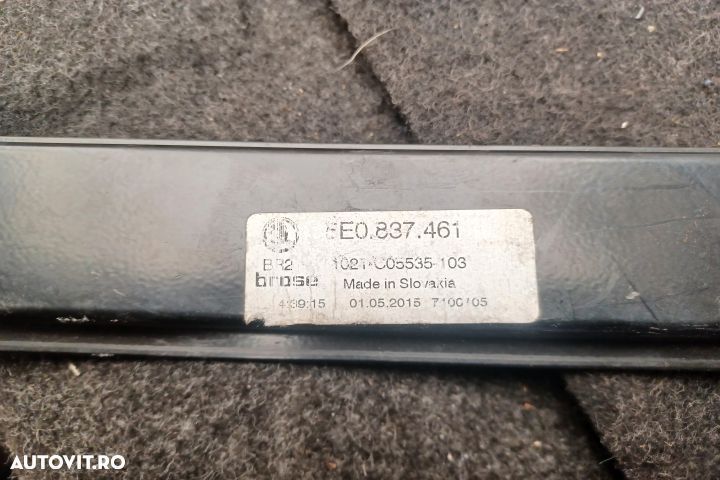Macara geam fata stanga electrica 5Q0959801B 0130822717 S850202099 C0 - 8