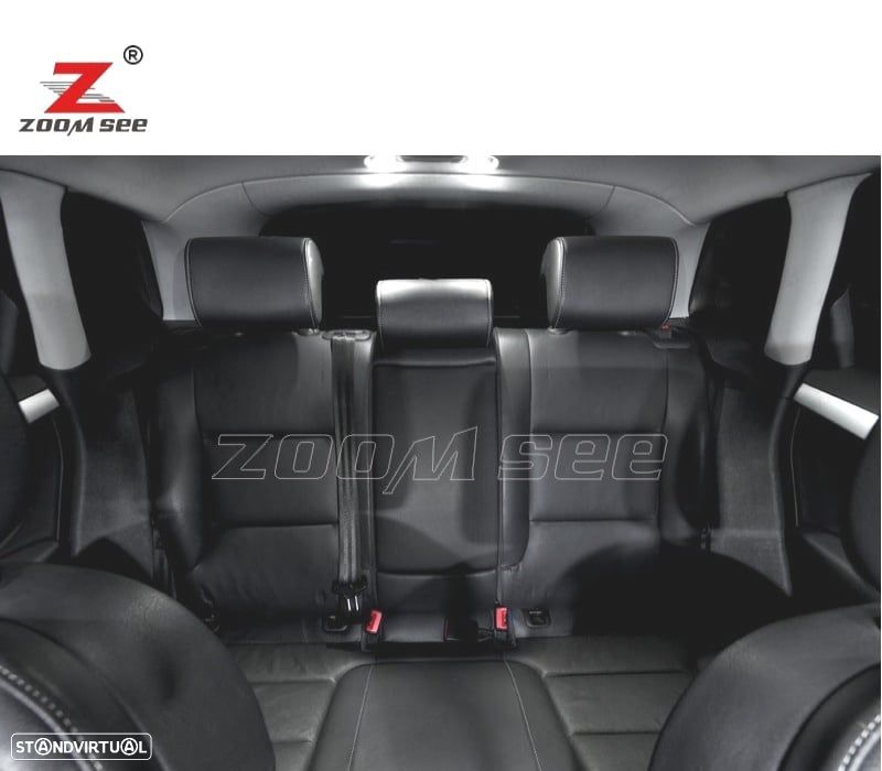 KIT COMPLETO DE 20 LÂMPADAS LED INTERIOR PARA 2003-2013 PARA AUDI A3 S3 8 P 3 PUERTA Y 5 PUERTA SPO - 3