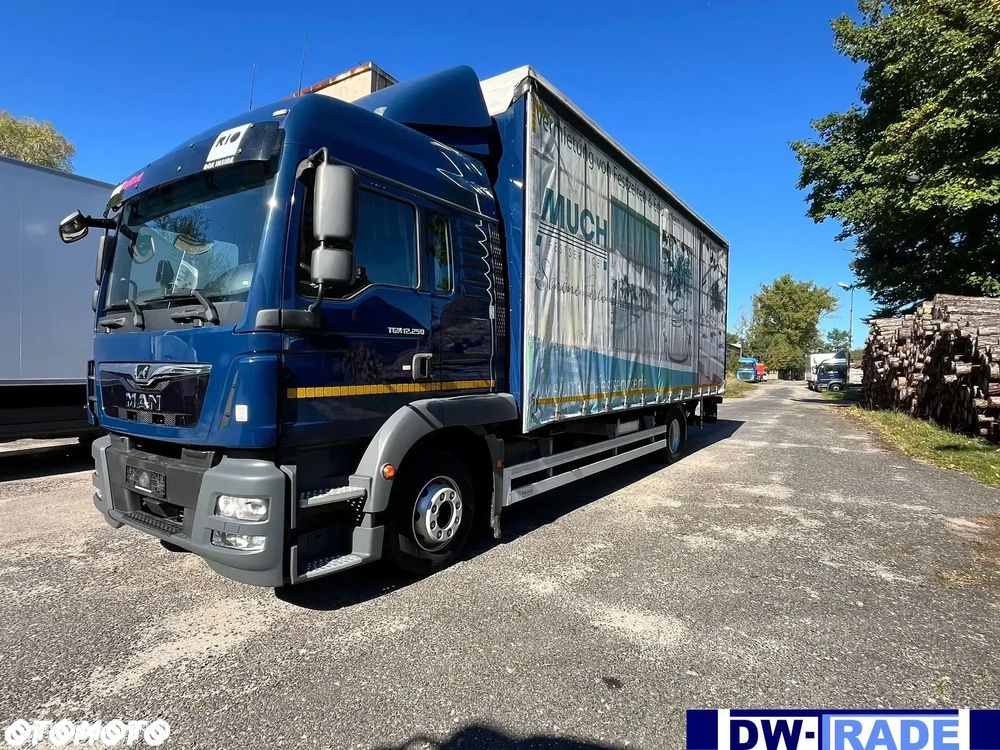 MAN TGM 12.250 | 15.250 | GLOB | FIRANKA 7.30m | Cały Poduszka | Euro-6 | - 1