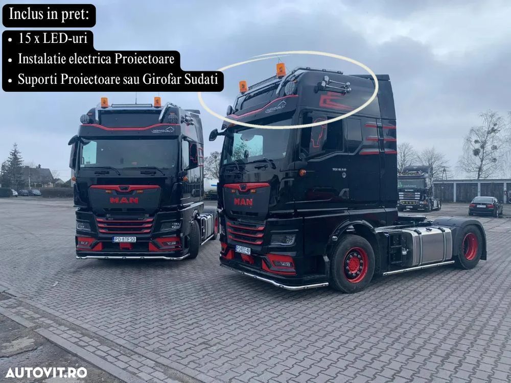 Man TGX / XXL / XLX / Bullbar H / Inox - 1