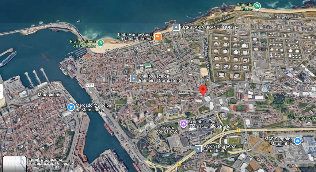 Armazém em Leça da Palmeira em ótima localização - Grande imagem: 4/7