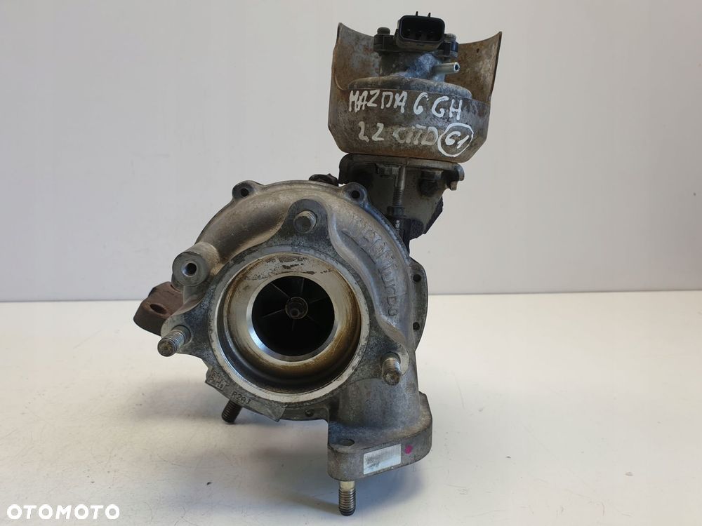 TURBOSPRĘŻARKA Mazda 6 II GH 2.2 CITD TURBOSPRĘŻĄRKA VJ43906 - 15
