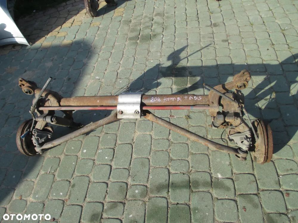 belka tył Peugeot 206 Kombi z ABS na bębnach - 1